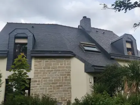 démoussage toiture à Chavagne - image 2